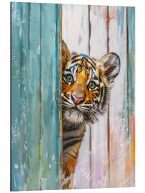 Magnettafel Guck Guck - Ich bin es, der Tiger