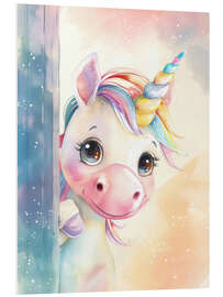 Tableau en PVC It's me, the Unicorn I