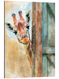 Magnettafel Guck Guck - Ich bin es, die Giraffe