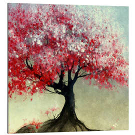 Magnettafel It’s the Bouquet - Korallenrosa Baum