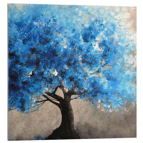 Gallery print La Vie en Bleu - Tree with blue foliage