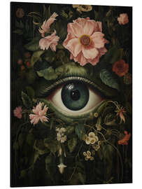 Obraz na aluminium Eye in Dark Flower - Olga Telnova