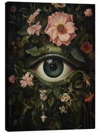Lienzo Eye in Dark Flower - Olga Telnova