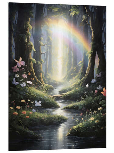 Galleriataulu Rainbow in Magical Forest