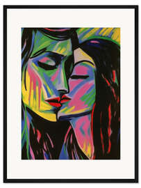 Gerahmter Kunstdruck 1914 - Die letzten Tage des Friedens