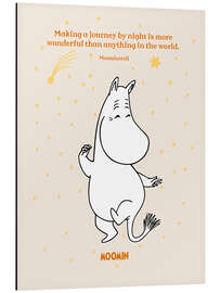 Magnettafel Moomintroll's Journey by Night