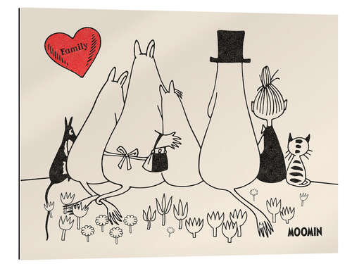 Galleriprint Moomin Family