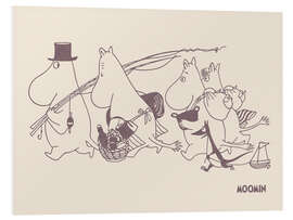 Stampa su PVC Moomin's boat trip I