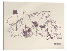 Galleritryck Moomin&#039;s boat trip I