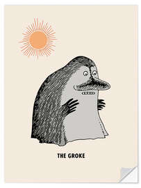 Naklejka na ścianę The Groke