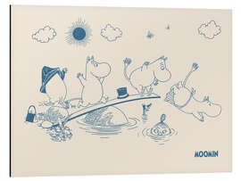 Magnettafel Ein Tag am See