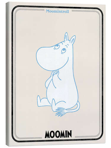 Canvas print Moomintroll I