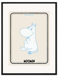 Gerahmter Kunstdruck Mumintroll I