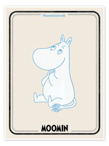 Poster Moomintroll I