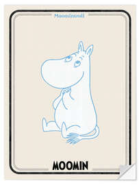 Sticker mural Moomintroll I