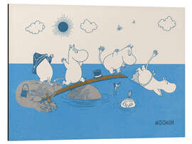 Magnettafel Lass ins Wasser springen!