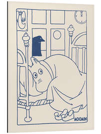 Magnettafel Der Groke am Fenster I