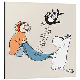 Magnettafel Trampolin spielen