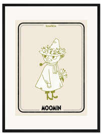 Gerahmter Kunstdruck Snufkin I