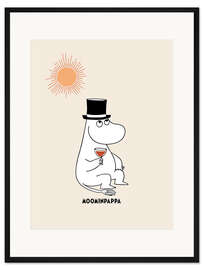 Gerahmter Kunstdruck Moominpappa