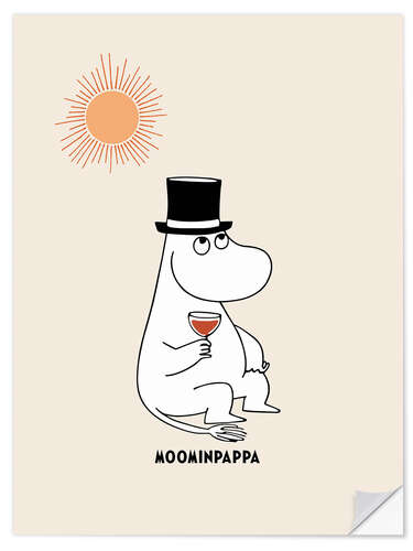 Wall sticker Moominpappa