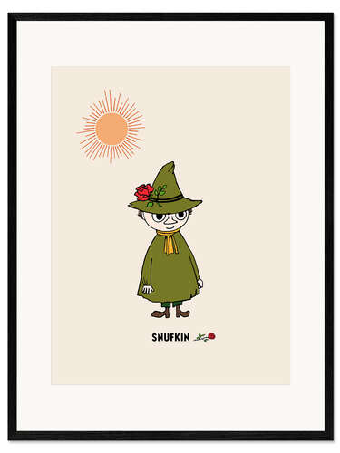 Gerahmter Kunstdruck Snufkin II