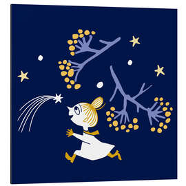 Magnettafel Little My folgt einer Sternschnuppe