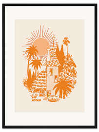 Gerahmter Kunstdruck Das Haus der Mumins