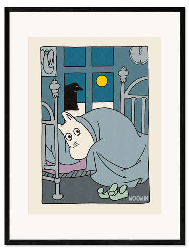 Framed art print The Groke at the window II