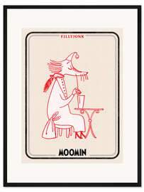 Gerahmter Kunstdruck Fillyjonk I