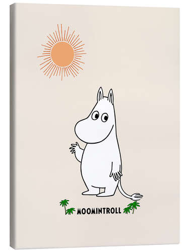 Canvastavla Moomintroll II