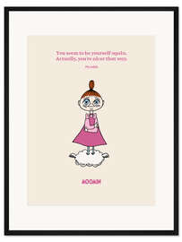 Gerahmter Kunstdruck You seem to be yourself again - Mymble