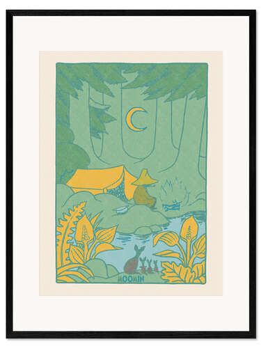 Framed art print There's nothing like wild camping II