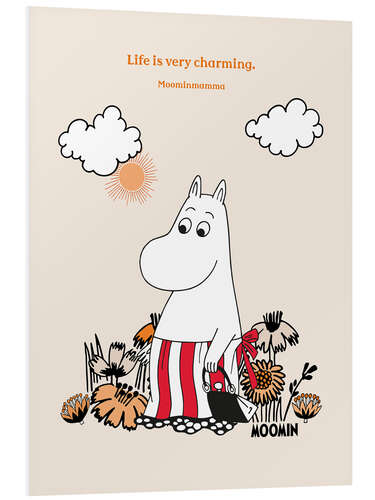 Foam board print Life is very charming - Moominmamma