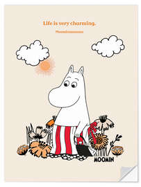 Wall sticker Life is very charming - Moominmamma