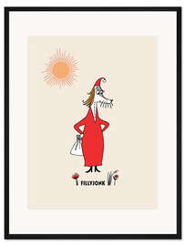 Gerahmter Kunstdruck Fillyjonk II
