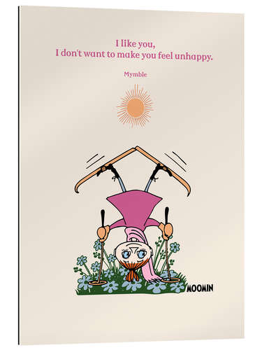 Gallery print I like you - Mymble's quote