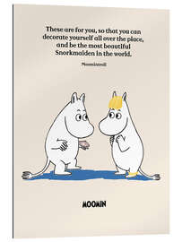 Gallery print Moomintroll&#039;s romantic quote