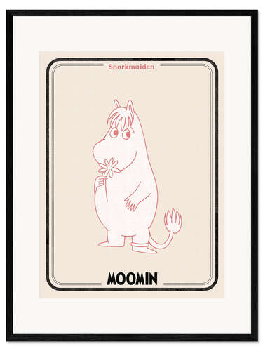 Plakat artystyczny premium w ramie Snorkmaiden II
