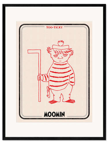 Plakat artystyczny premium w ramie Too-ticky I