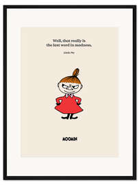 Gerahmter Kunstdruck The last word in madness - Little My