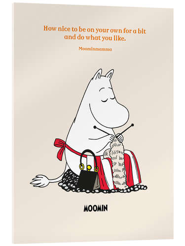 Acrylic print Do what you like - Moominmamma