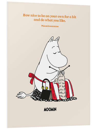 Foam board print Do what you like - Moominmamma