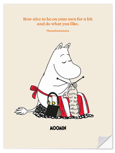 Wall sticker Do what you like - Moominmamma