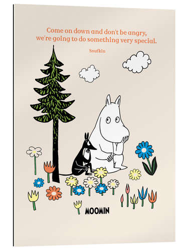 Gallery print Snufkin & Moomintroll - Don't be angry