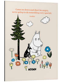 Magnettafel Snufkin &amp; Moomintroll - Don't be angry