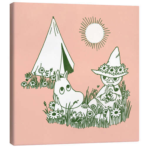 Canvas-taulu Summertime Camping