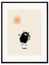 Gerahmter Kunstdruck Stinky