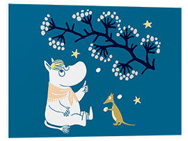 Foam board print Snorkmaiden under the stars