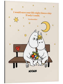 Magnettafel I would save your life eight times a day - Moomintroll